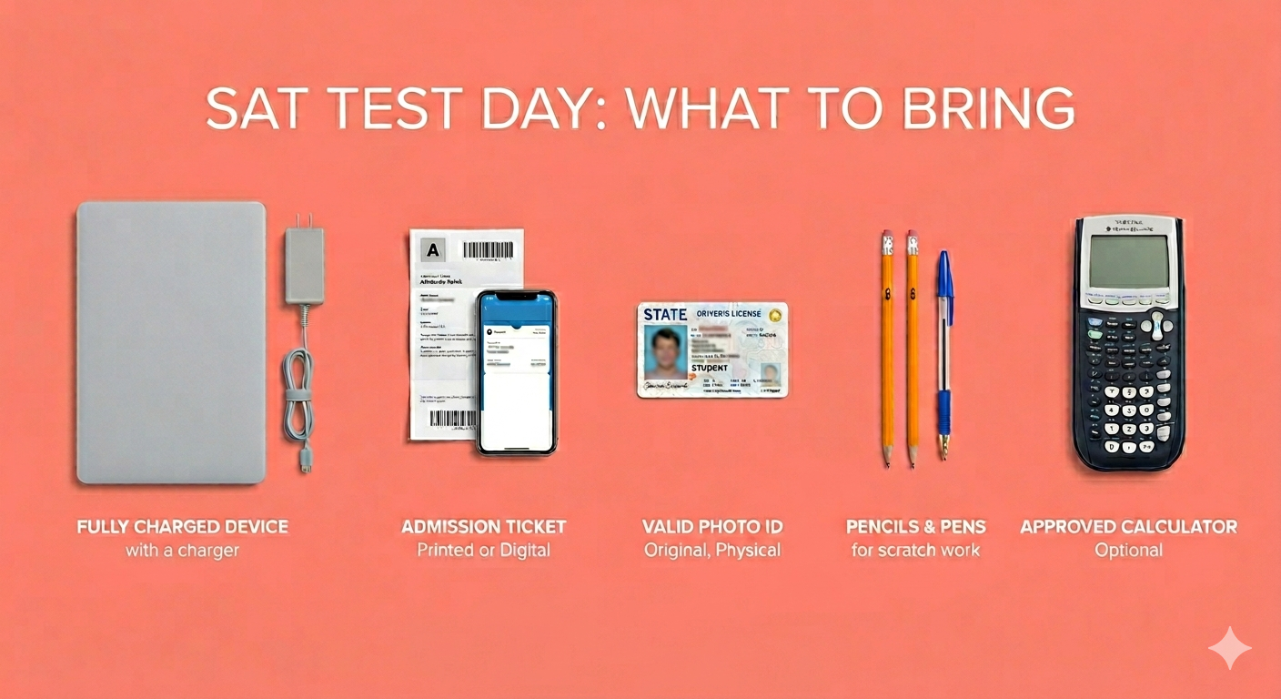 What To Bring On Sat Test Day